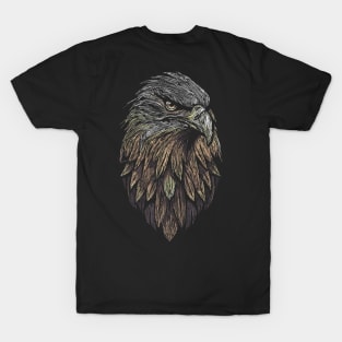 eagle line art T-Shirt